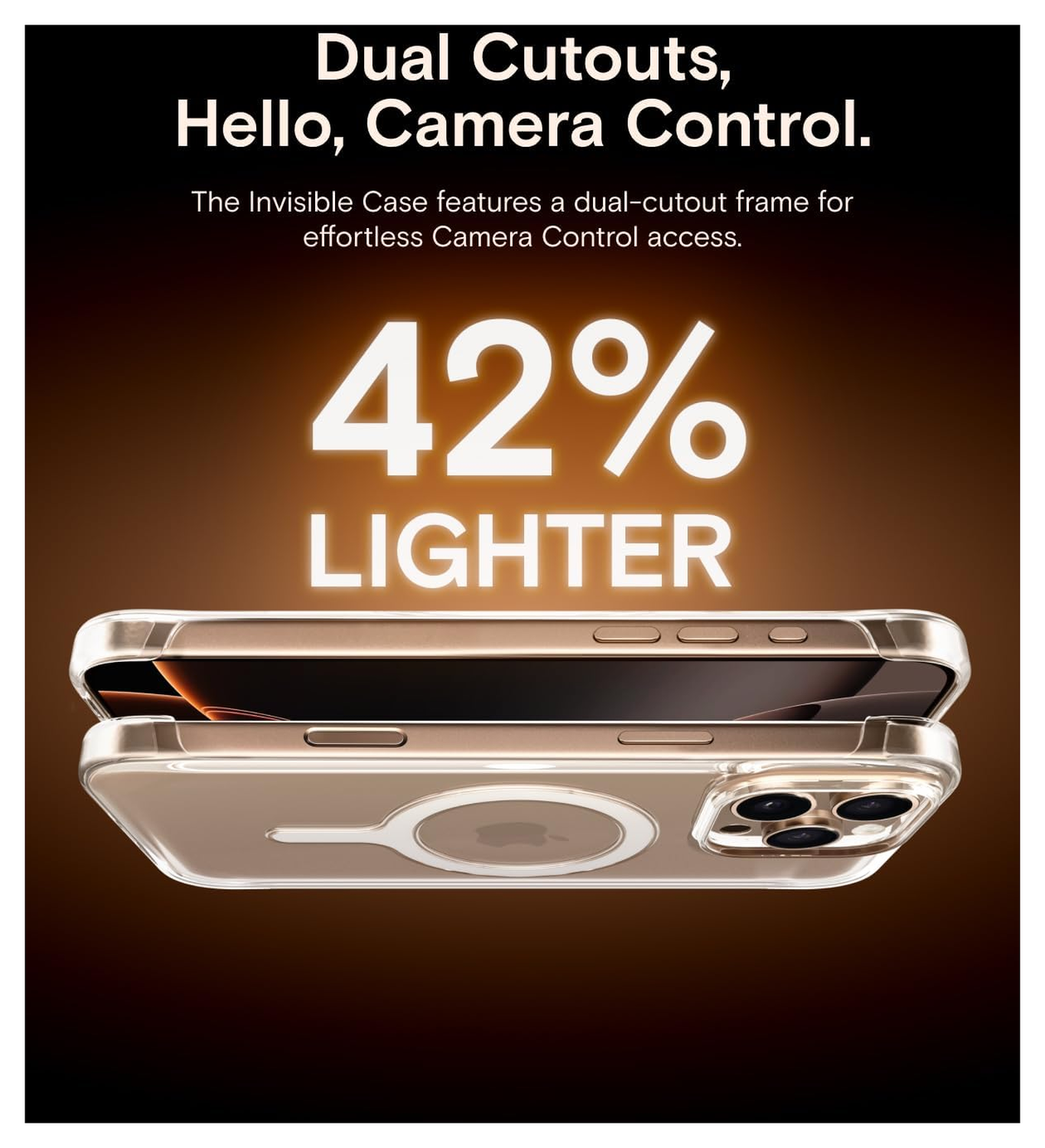 MOFT Invisible Case iPhone 16 Pro Max Hoesje MagSafe Back Cover Transparant afbeelding 5