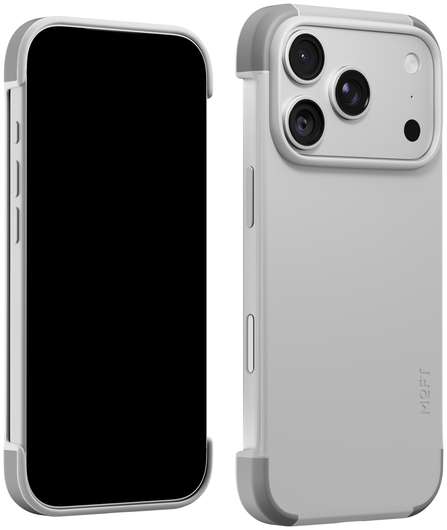 MOFT MOVAS Frame iPhone 17 Pro Hoesje MagSafe Back Cover Ultra Dun Grijs afbeelding 15