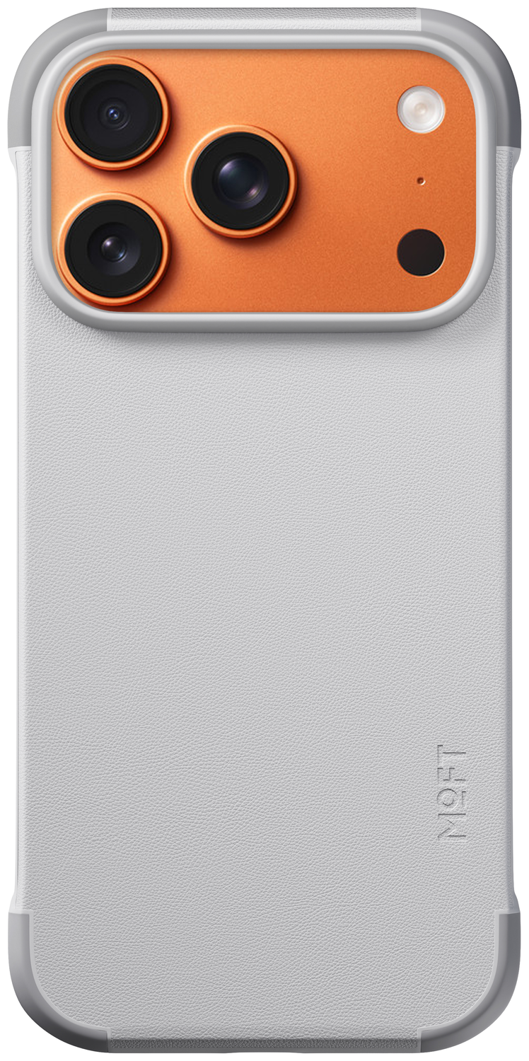 MOFT MOVAS Frame iPhone 17 Pro Max Hoesje MagSafe Back Cover Ultra Dun Grijs afbeelding 2