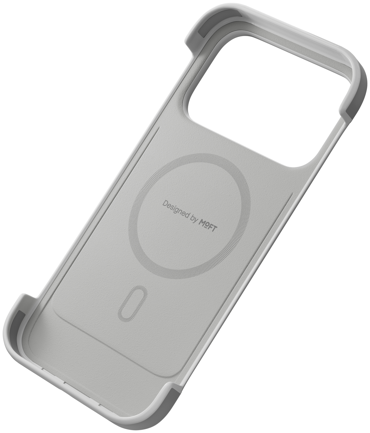 MOFT MOVAS Frame iPhone 17 Pro Max Hoesje MagSafe Back Cover Ultra Dun Grijs afbeelding 10