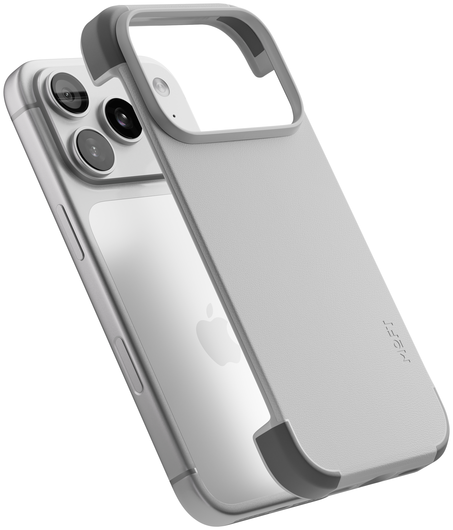 MOFT MOVAS Frame iPhone 17 Pro Max Hoesje MagSafe Back Cover Ultra Dun Grijs afbeelding 4