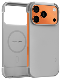 MOFT MOVAS Frame iPhone 17 Pro Max Hoesje MagSafe Back Cover Ultra Dun Grijs afbeelding