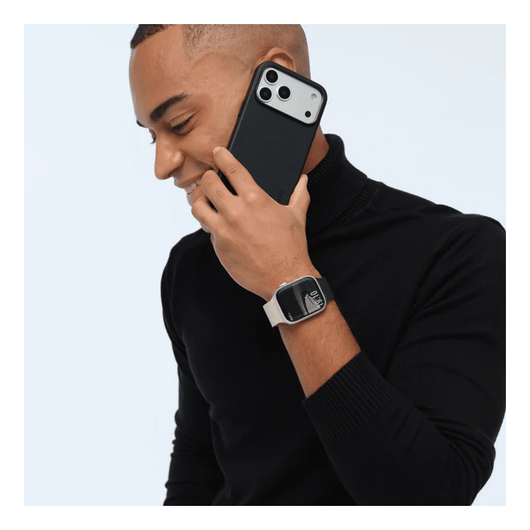 MOFT Snap - Apple Watch Bandje - 1-11/SE/Ultra - 49/46/45/44/42MM - Zwart Beige afbeelding 11