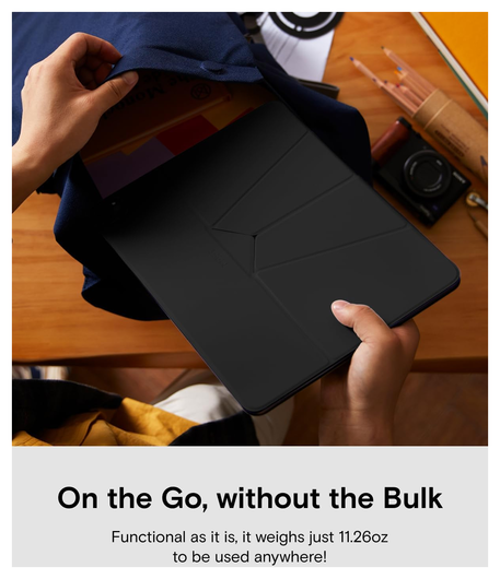 MOFT Float Folio Book Case iPad Pro 13 (2024/2025) Hoes met Standaard Zwart afbeelding 6