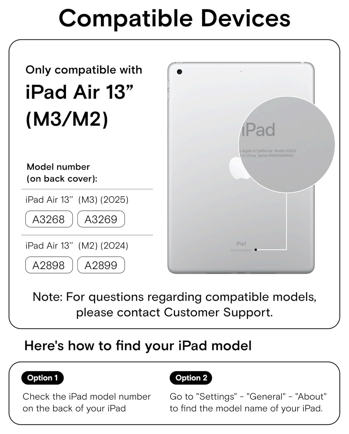 MOFT Float Folio Book Case iPad Air 13 (2024/2025) Hoes met Standaard Zwart afbeelding 2