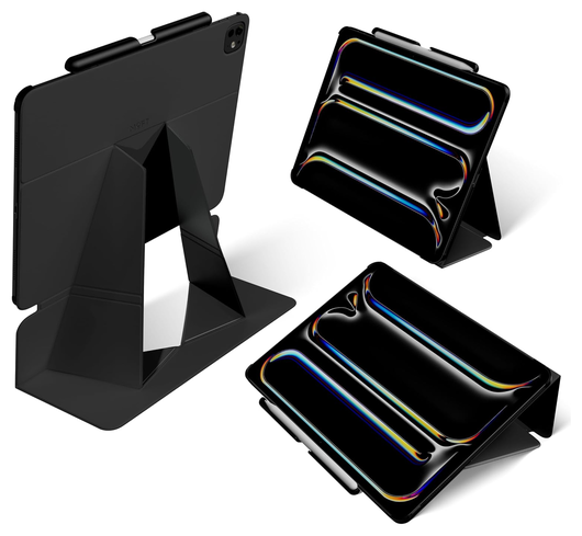 MOFT Float Folio Book Case iPad Air 13 (2024/2025) Hoes met Standaard Zwart afbeelding 1