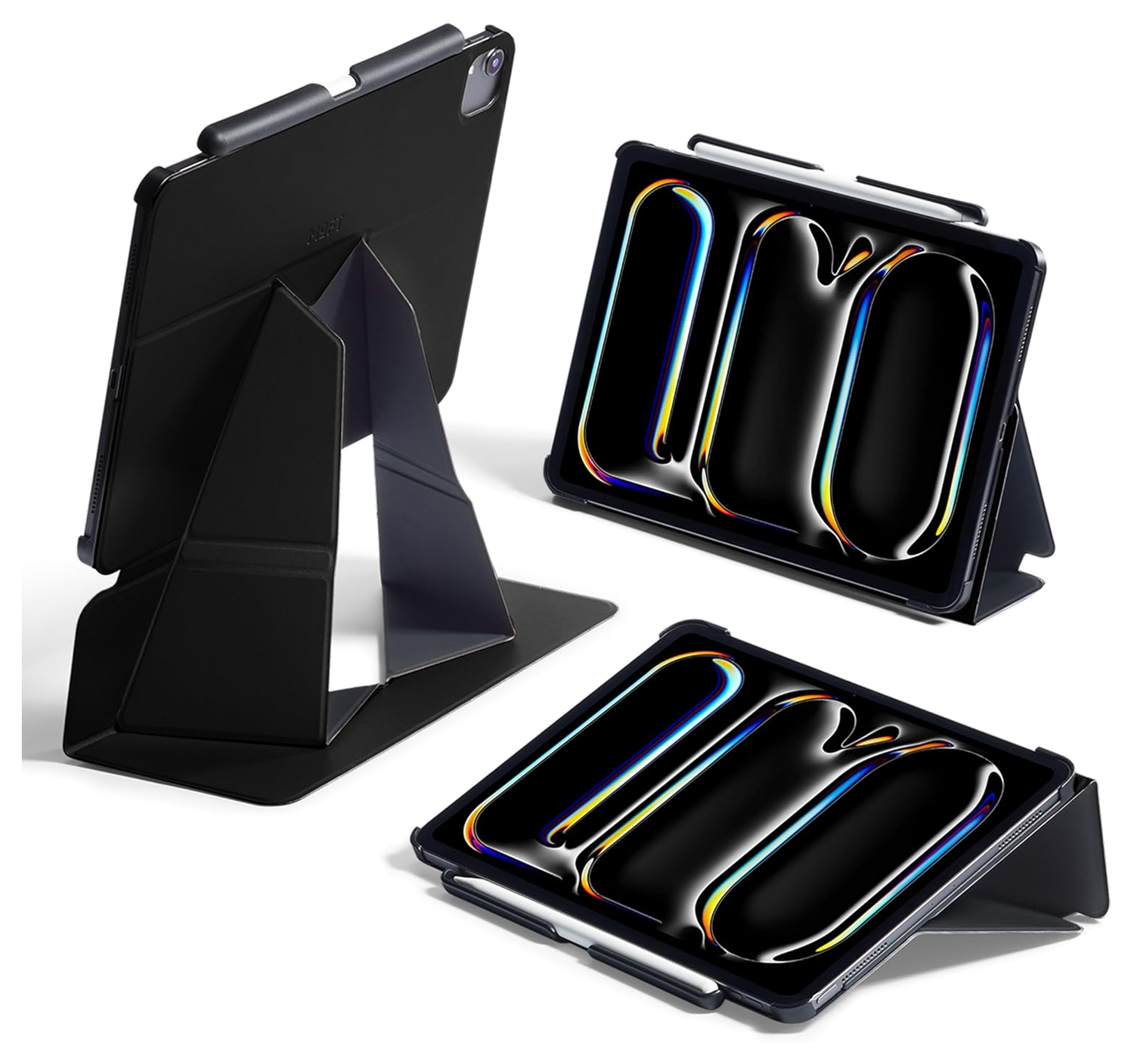 MOFT Float Folio Book Case iPad Pro 12.9 Hoes met Standaard Zwart afbeelding 1