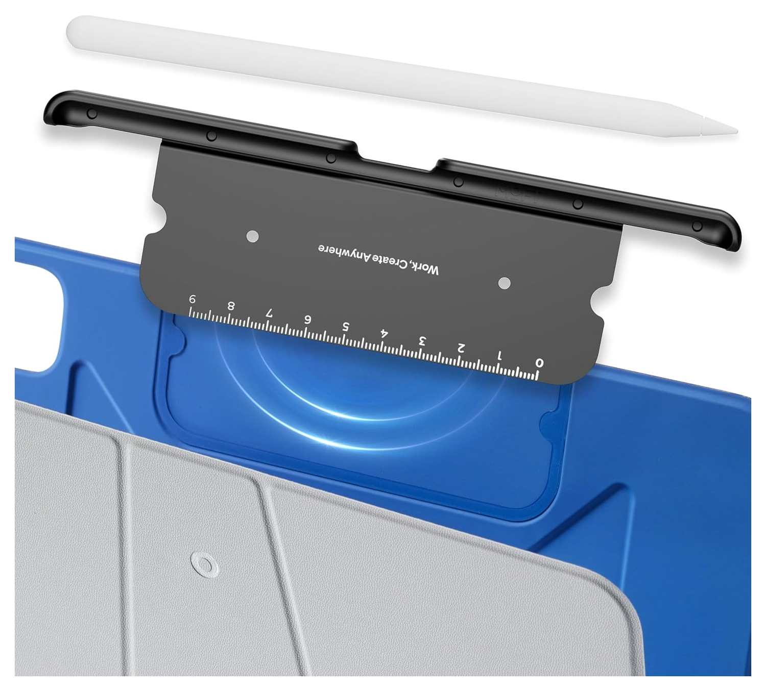 MOFT Apple Pencil (Pro) Houder voor Dynamic Folio & Float Folio Hoes Zwart afbeelding 1