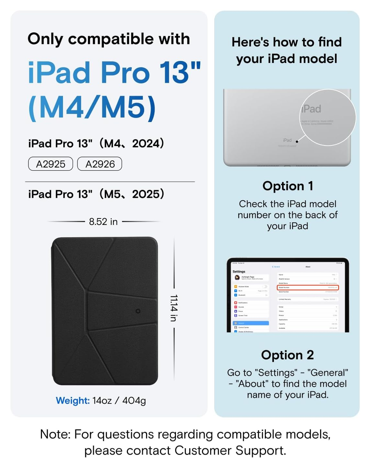 MOFT Dynamic Folio iPad Pro (2024/2025) Hoes Book Case met Standaard Zwart afbeelding 2