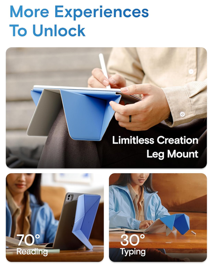 MOFT Dynamic Folio iPad Air 11 (2024/2025)/Air 10.9 (2022/2020) Hoes Zwart afbeelding 8