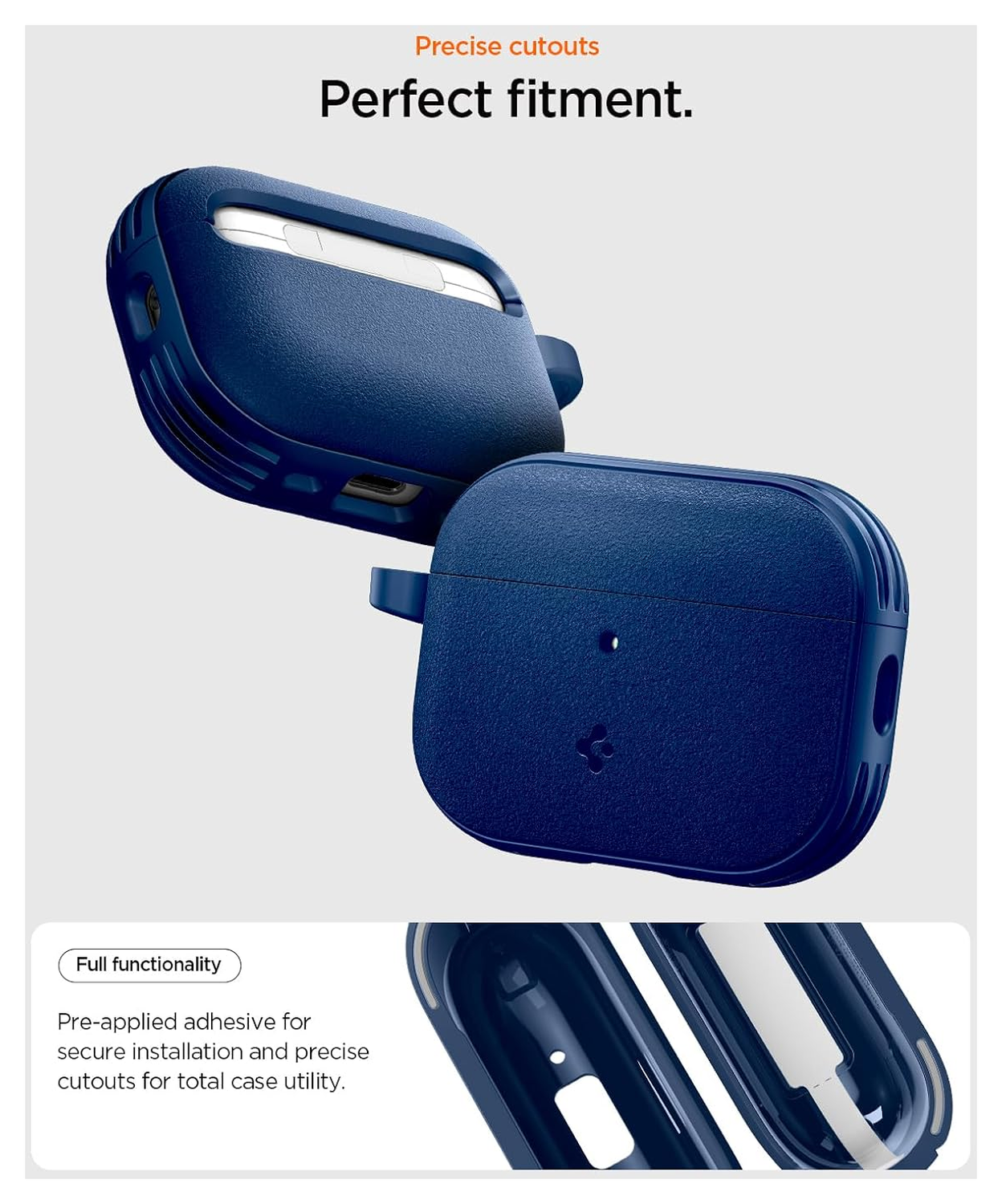 Spigen Vault Case AirPods Pro 3 Hoesje met Magneetsluiting Blauw afbeelding 6