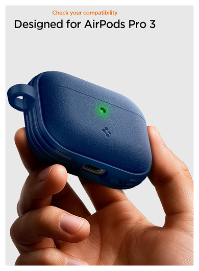 Spigen Vault Case AirPods Pro 3 Hoesje met Magneetsluiting Blauw afbeelding 2