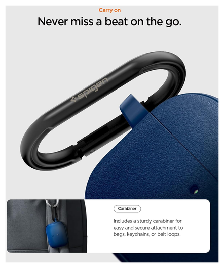 Spigen Vault Case AirPods Pro 3 Hoesje met Magneetsluiting Blauw afbeelding 7
