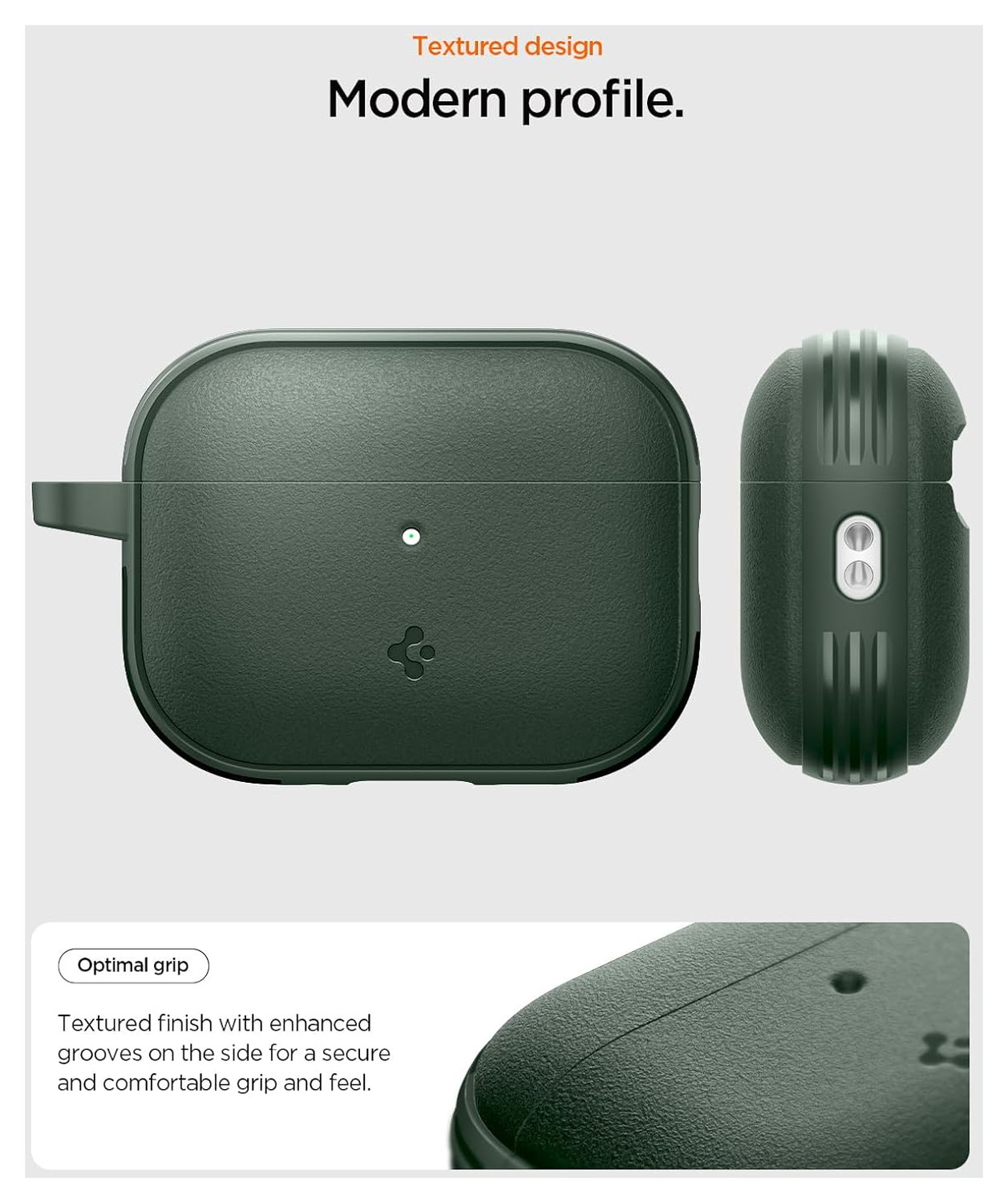 Spigen Vault Case AirPods Pro 3 Hoesje met Magneetsluiting Groen afbeelding 5