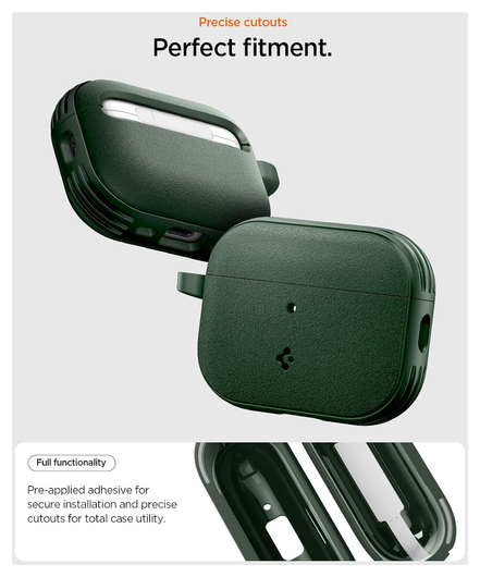 Spigen Vault Case AirPods Pro 3 Hoesje met Magneetsluiting Groen afbeelding 6