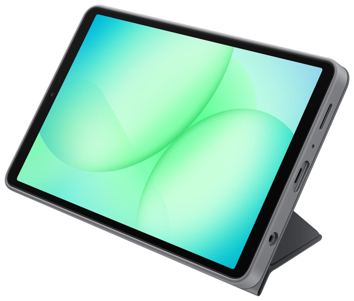 Originele Samsung Galaxy Tab A11 Hoes Vouwbare Book Cover Zwart afbeelding 6