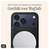 AVY Apple iPhone 17 Pro Max Zwart Leren Hoesje met Koord Silver Spark afbeelding 8