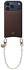 AVY Apple iPhone 17 Pro Max Bruin Leren Hoesje met Koord Perla Chic