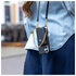 AVY Apple iPhone 15 Pro Zwart Leren Hoesje met Koord Leather and Gold afbeelding 2