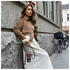 AVY Apple iPhone 15 Pro Bruin Leren Hoesje met Koord Leather and Silver afbeelding 5