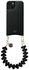 AVY Apple iPhone 13 / 14 Zwart Leren Hoesje met Koord Cupid Black