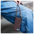 AVY Apple iPhone 13 / 14 Bruin Leren Hoesje met Koord Long Leather afbeelding 2