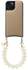 AVY Apple iPhone 13 / 14 Beige Leren Hoesje met Koord Cupid Beige