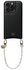 AVY Apple iPhone 14 Pro Zwart Leren Hoesje met Koord Perla Chic afbeelding 1
