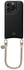 AVY Apple iPhone 14 Pro Zwart Leren Hoesje met Koord Aurum Lien