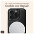 AVY Apple iPhone 14 Pro Zwart Leren Hoesje met Koord Silver Spark afbeelding 6