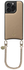 AVY Apple iPhone 14 Pro Beige Leren Hoesje met Koord Aurum Lien
