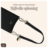 AVY Apple iPhone 16 Zwart Leren Hoesje met Koord Short Leather afbeelding 9