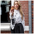 AVY Apple iPhone 16 Zwart Leren Hoesje met Koord Leather Set afbeelding 5