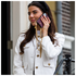 AVY Apple iPhone 16 Burgundy Leren Hoesje met Koord Aurum Lien Set afbeelding 5