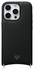 AVY Apple iPhone 16 Pro Zwart Leren Hoesje met Koord Silver Spark afbeelding 11