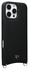 AVY Apple iPhone 16 Pro Zwart Leren Hoesje met Koord Silver Spark afbeelding 13