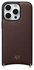 AVY Apple iPhone 16 Pro Bruin Leren Hoesje met Koord Aurum Lien afbeelding 11