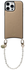 AVY Apple iPhone 16 Pro Beige Leren Hoesje met Koord Perla Chic