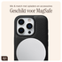 AVY Apple iPhone 16 Pro Max Zwart Leren Hoesje met Koord Cupid Black afbeelding 8