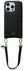 AVY Apple iPhone 16 Pro Max Zwart Leren Hoesje met Koord Short Leather afbeelding 1