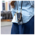 AVY Apple iPhone 16 Pro Max Zwart Leren Hoesje met Koord Leather and Gold afbeelding 2