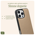 AVY Apple iPhone 16 Pro Max Beige Leren Hoesje met Koord Perla Chic afbeelding 7