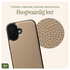 AVY Apple iPhone 17 Beige Leren Hoesje met Koord Perla Chic afbeelding 5