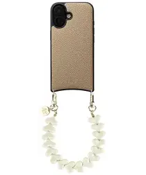 AVY Apple iPhone 17 Beige Leren Hoesje met Koord Cupid Beige afbeelding