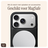 AVY Apple iPhone 17 Pro Zwart Leren Hoesje met Koord Aurum Lien afbeelding 4
