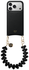 AVY Apple iPhone 17 Pro Zwart Leren Hoesje met Koord Cupid Black
