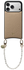 AVY Apple iPhone 17 Pro Beige Leren Hoesje met Koord Perla Chic