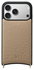 AVY Apple iPhone 17 Pro Beige Leren Hoesje met Koord Silver Spark afbeelding 10