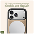 AVY Apple iPhone 17 Pro Beige Leren Hoesje met Koord Silver Spark afbeelding 7