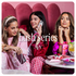 AVY Apple iPhone 17 Pro Burgundy Leren Hoesje met Koord Silver Spark afbeelding 13